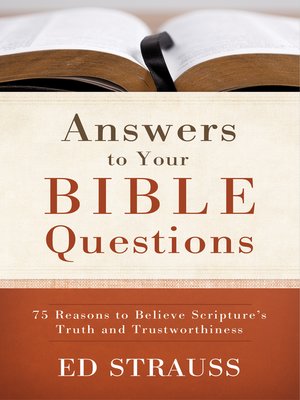 cover image of Answers to Your Bible Questions